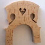 Quartersawn Maple Bridge